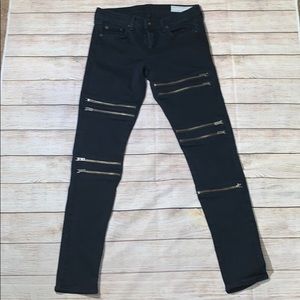 Rag & Bone Ordaz Aged Coal Jeans Size 26